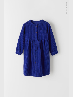 Corduroy Dress