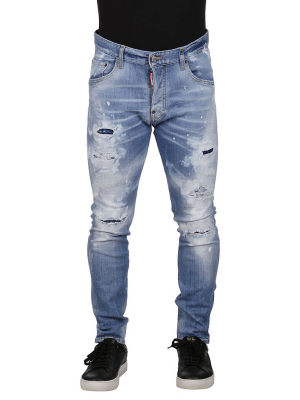 Dsquared2 Distressed Skinny Jeans