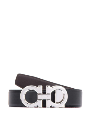 Salvatore Ferragamo Gancini Reversible Buckle Belt