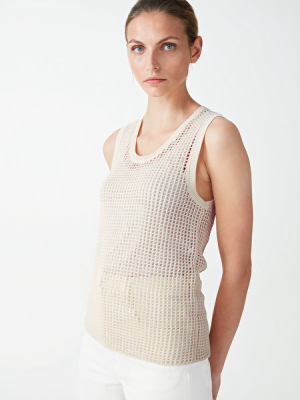 Knitted Paper Vest Top