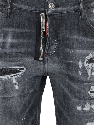 Dsquared2 Ripped Cropped Jeans