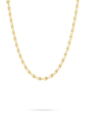 Marco Bicego® Lucia Collection 18k Yellow Gold Small Link Chain Necklace