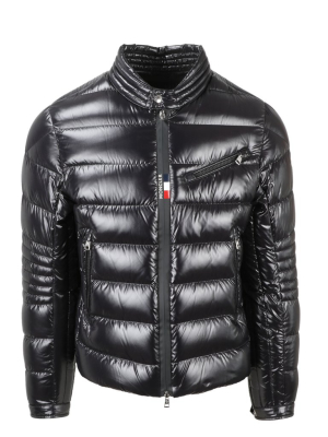 Moncler Baunard Zipped Biker Jacket