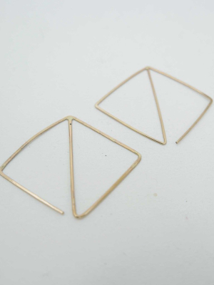 Psychic Earrings, 14k Goldfill