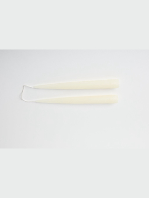 Ivory 9" Taper Candle