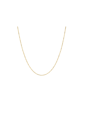 Ef Collection Gold Faceted Chain (16-18")