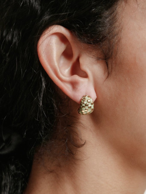 Green + Gold Nellie Earrings