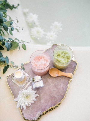 Matcha Mint & Lavender Citrus Bath Salt Set
