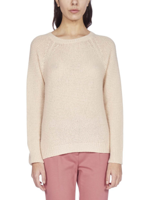 Max Mara Crewneck Knitted Sweater