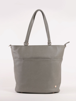 Citywalk Tote Grey Umber - Gold Hardware