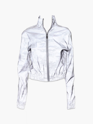 Reflective Camo Windbreaker