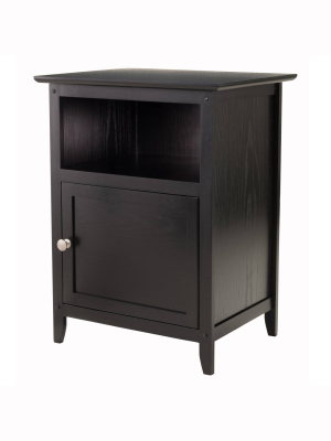 End Table - Black - Winsome