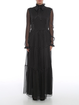 Philosophy Di Lorenzo Serafini Polka-dot Maxi Dress