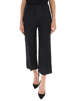 Valentino Cropped Wide Leg Pants