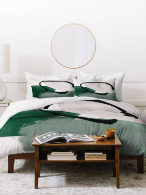 Iris Lehnhardt Minimalist Painting Duvet Set