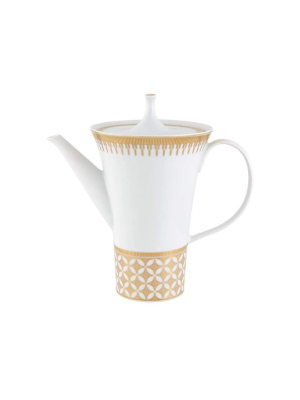 Vista Alegre Gold Exotic Coffee Pot