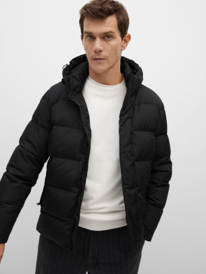 Technical Fabric Quilted Anorak