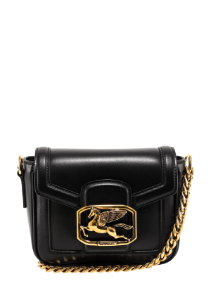 Etro Logo Plaque Shoulder Bag