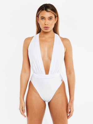 Multiway One-piece Swimsuit - White