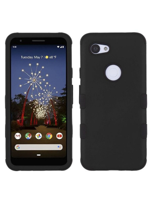 Mybat Tuff Hard Hybrid Tpu Case For Google Pixel 3a - Black