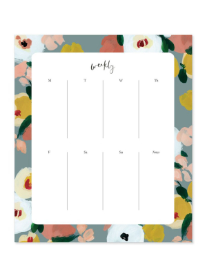 Agenda Pad – Dusk Florals