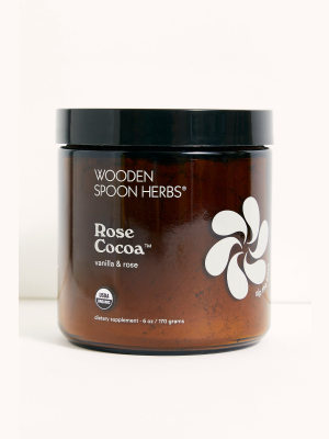 Wooden Spoon Herbs Rose Cocoa