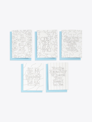 Notecard Set - Color Me