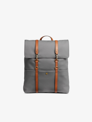M/s Backpack - Concrete/cuoio