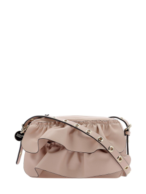 Redvalentino Ruffles Crossbody Bag