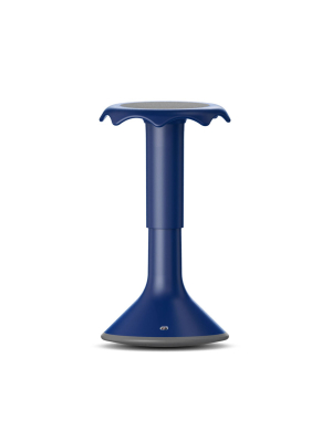 Vs America Hokki Plus Adjustable Stool 19"--24" - Blue