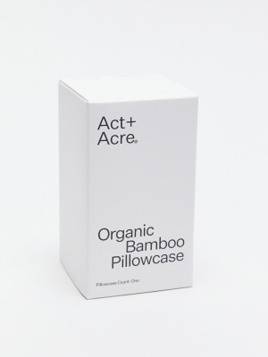 Act+acre Organic Bamboo Pillowcase