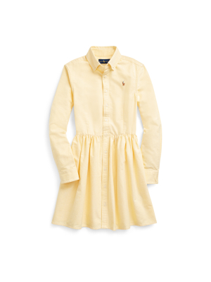 Cotton Oxford Shirtdress