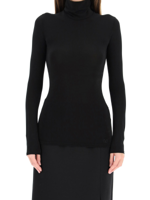 Valentino Turtleneck Long Sleeve Top