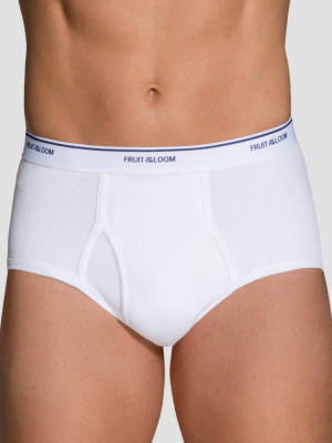 Fruit Of The Loom Men's Boxer Briefs - White