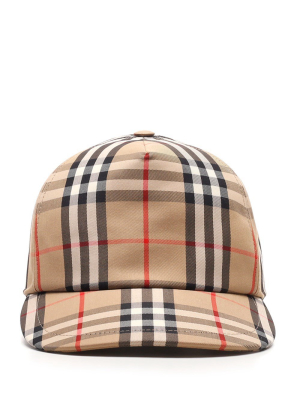 Burberry Vintage Check Baseball Cap