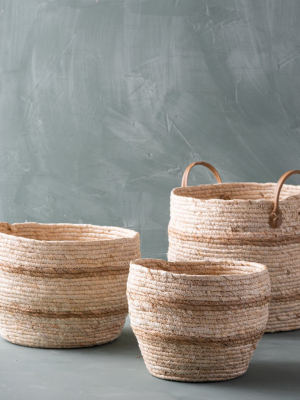 Avalon Stripe Basket