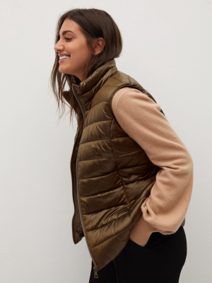 Pocketed Quilted Gilet