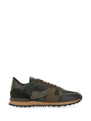 Valentino Garavani Rockrunner Camouflage Sneakers