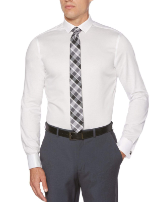 Very Slim Fit Non-iron French Cuff Dress Shirt