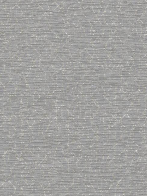 Live Wire Wallpaper In Grey And Metallic From The Terrain Collection By Candice Olson For York Wallcoverings