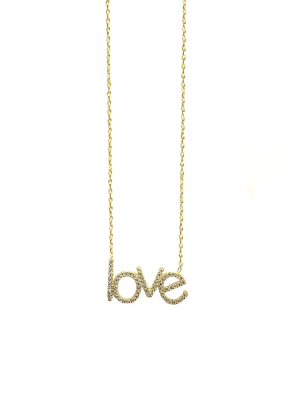 Sterling Love Necklace