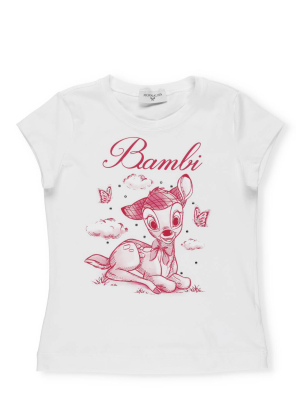 Monnalisa Bambi Printed T-shirt