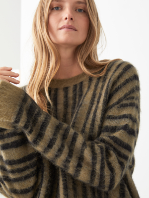 Fuzzy Knit Sweater