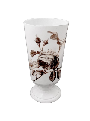 Sepia Rose Vase
