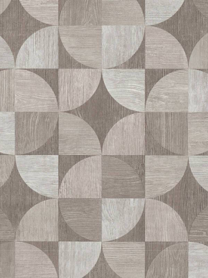 Melena Deco Wood Wallpaper In Grey And White By Bd Wall