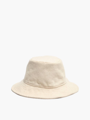 Short-brimmed Canvas Bucket Hat