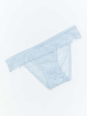 Out From Under Geo Lace Hipster