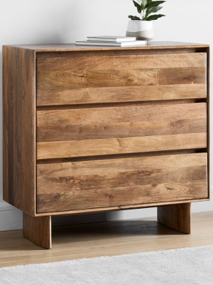 Anton Solid Wood 3-drawer Dresser