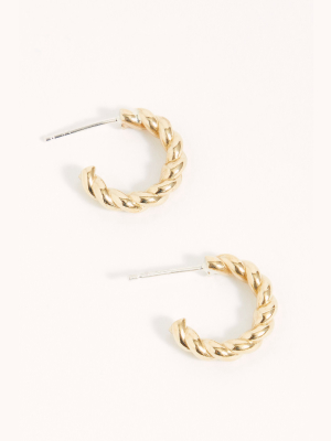 Hailey Hoop Earrings