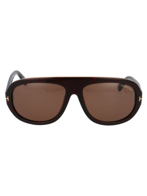 Tom Ford Eyewear Pilot Frame Sunglasses